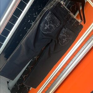 Midnight Rebel: Rock Revival Canton Straight Designer Denim ⛓️
